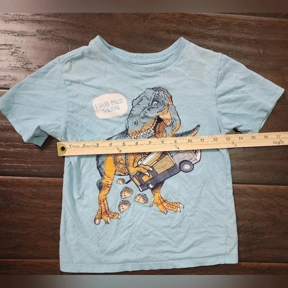 Funny Dino T Shirt Small